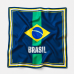 Lenço com Bandeira Azul