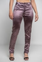 Calça Acetinada Rosê 