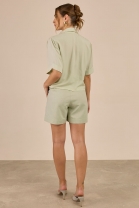 Conjunto de Short e Camisa Verde Claro