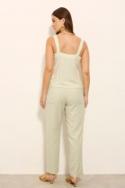 Conjunto de Calça e Blusa Regata Verde