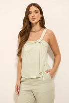 Conjunto de Calça e Blusa Regata Verde