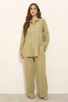 Conjunto de Calça e Camisa Verde