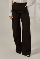 Calça Cós Alto Preta