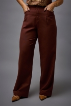 Calça Pantalona Marrom