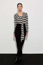 Conjunto de Calça e Blusa Manga Longa Listrada