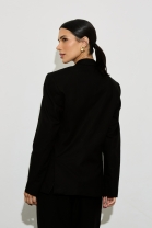 Blazer em Linho Preto