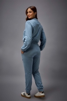 Conjunto de Calça e Blusa Moletom Azul