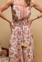 Vestido Longo Estampado