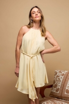 Vestido Curto Amarelo