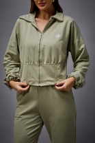 Conjunto de Calça e Jaqueta Verde