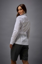 Conjunto de Bermuda Xadrez e Camisa Branca