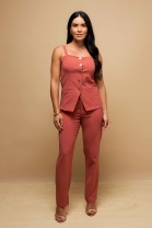 Conjunto de Calça e Blusa Terra