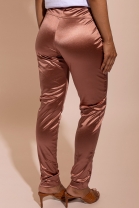 Calça Acetinada Cobre