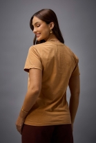 T-shirt Kmk Caramelo