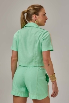 Conjunto de Short e Camisa Verde