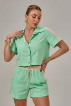 Conjunto de Short e Camisa Verde