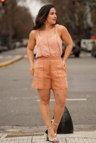 Conjunto de Short e Blusa Rose