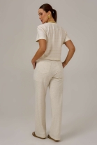 Conjunto de Calça e Camisa Off White