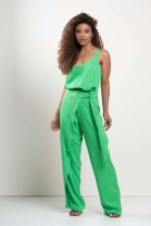 Conjunto de Calça e Blusa de Alça Verde