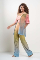 Trijunto de Calça Blusa e Camisa Degradê