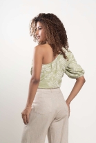 Blusa Manga Única Verde