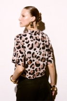 Camisa Cropped Estampada