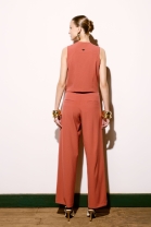 Conjunto de Calça e Colete Vermelho