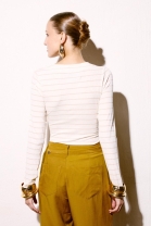 Blusa Manga Longa Listrada