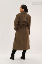 Trench Coat Marrom