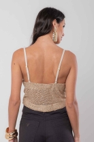 Blusa Dourada